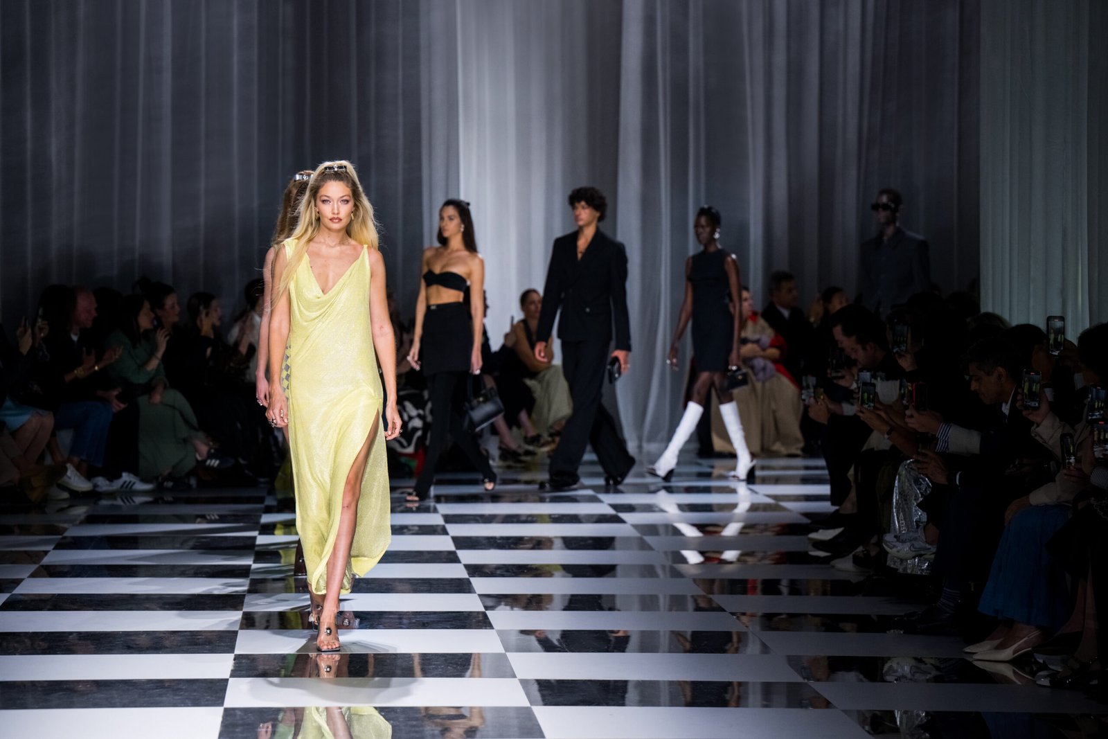 Versace clearance tabloid dress
